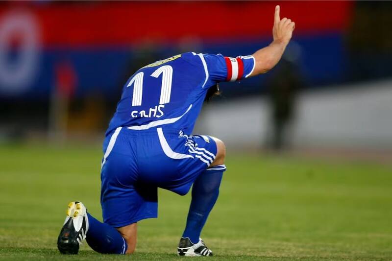 Marcelo Salas, ídolo de Universidad de Chile.