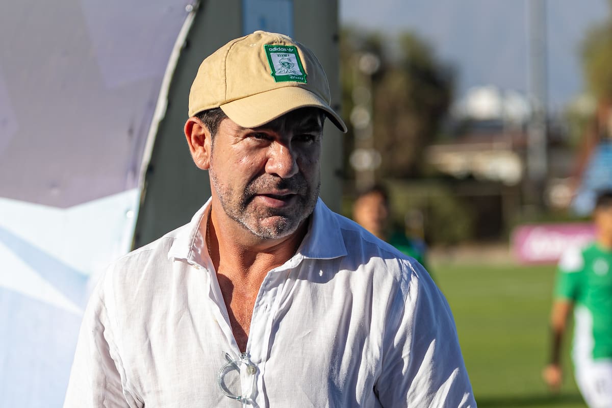 El presidente de Deportes Temuco. Foto: Felipe Escobedo/En Cancha
