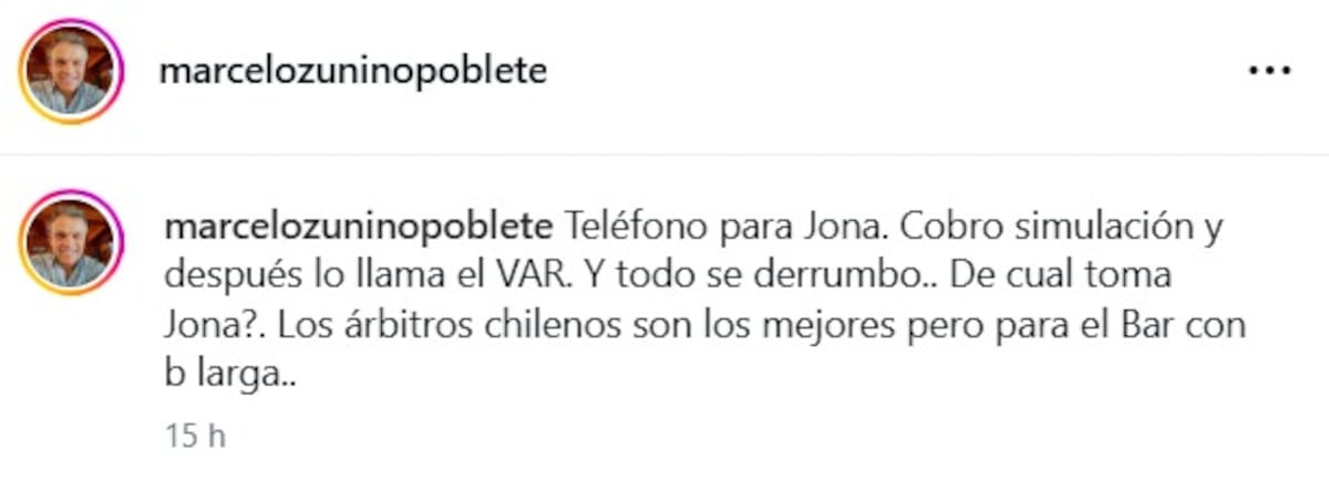 La crítica a Héctor Jona.