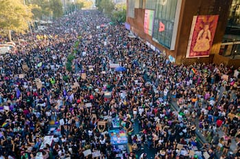 Estos son los cortes de calle en la Región Metropolitana por la marcha del 8M