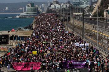 Marcha 8M Viña del Mar: Revisa los cortes de calle que habrán este miércoles