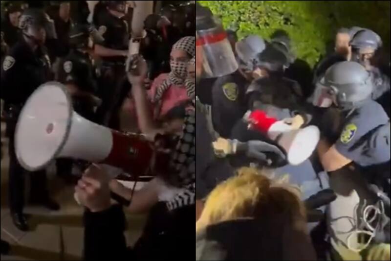 Registro de manifestación en California.