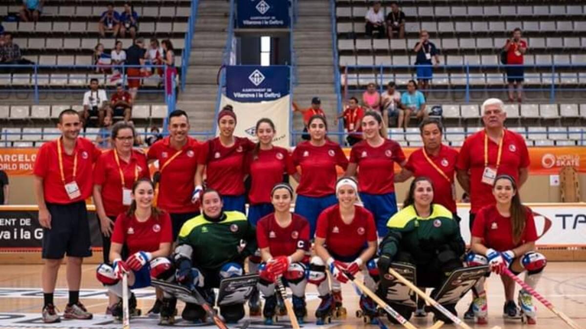 Las Marcianitas son de bronce en el World Roller Games de Barcelona