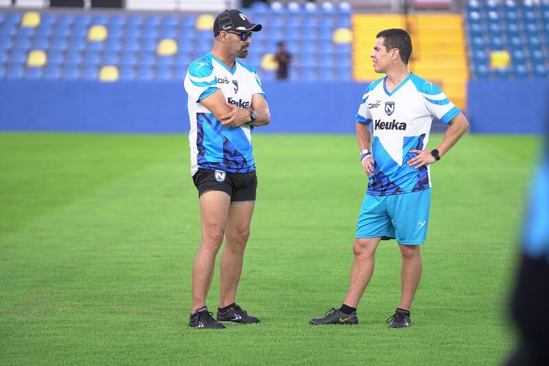 Marco Antonio Figueroa prepara el partido de esta noche ante la Selección uruguaya de Marcelo Bielsa.