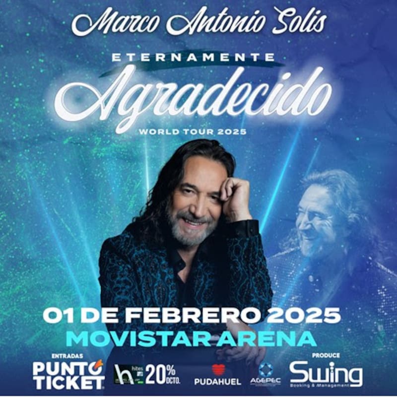 Marco Antonio Solís vuelve a Chile.