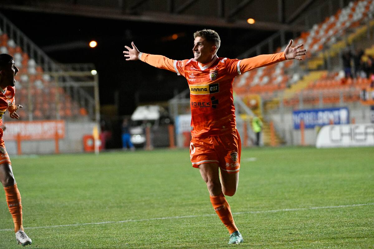 fue la gran figura de Cobreloa ante Palestino. (Foto: Aton)