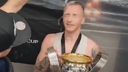 Marco Reus ganó el primer título de liga de su carrera y festejó con todo el triunfo en la MLS