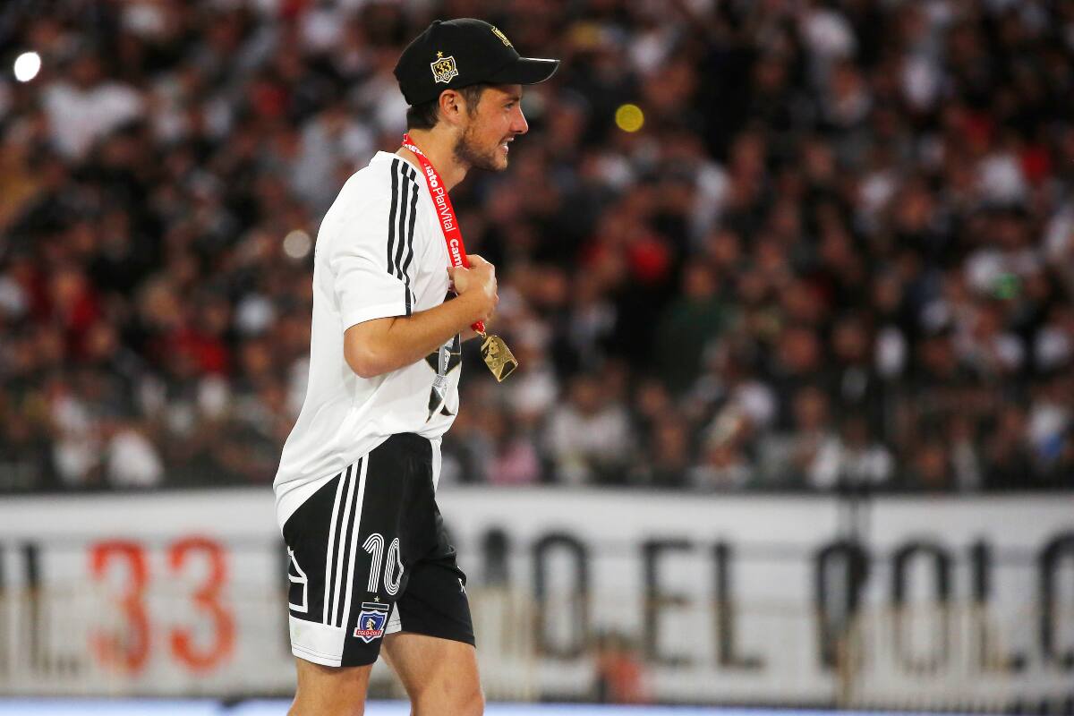 Marco Rojas fue parte del plantel de Colo Colo que se coronó en el Campeonato Nacional 2022. (Foto: Agencia Aton)