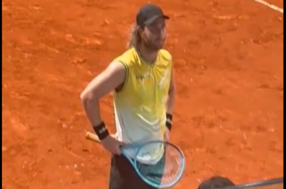 VIDEO | “Grita ahora, cagón”: se puso a pelear con el público en pleno partido del Masters 1000 de Madrid