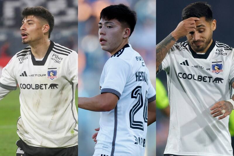 Alexander Oroz, Leandro Hernández y Marcos Bolados se juegan una opción este sábado en Colo Colo.
