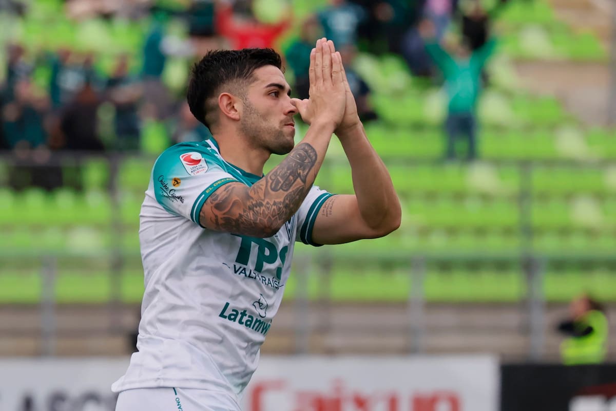Jugador de Santiago Wanderers. Agencia Aton