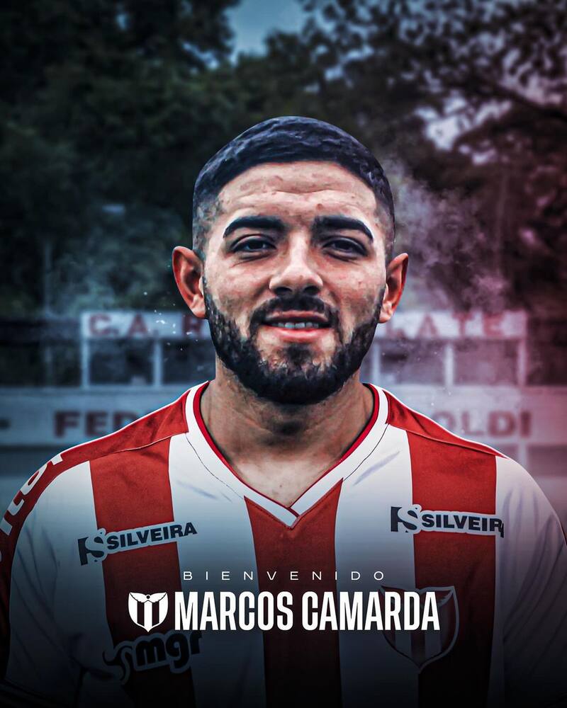 Marcos Camarda fue presentado en River Plate de Uruguay.