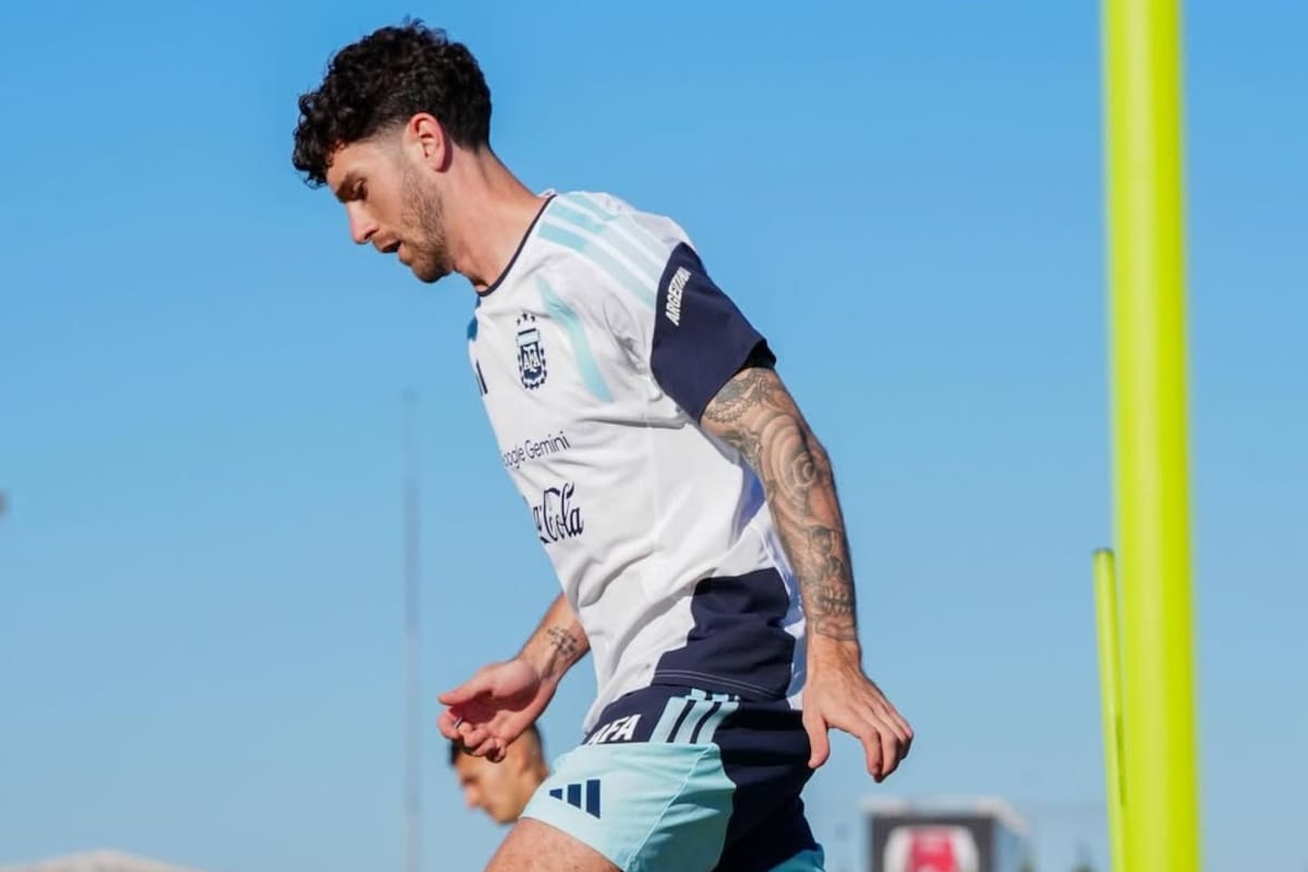 Fue convocado en Argentina. Foto: Instagram
