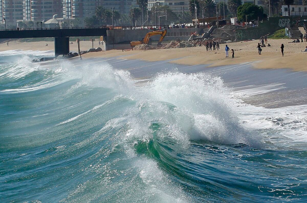 Armada emite un aviso de marejadas que afectarán las costas del país durante este fin de semana