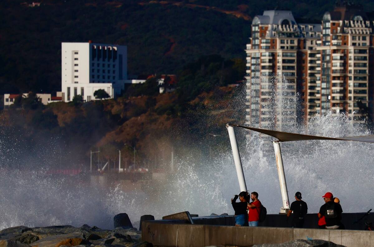 Emiten nuevo aviso de marejadas en costas del país: Durarán 5 días