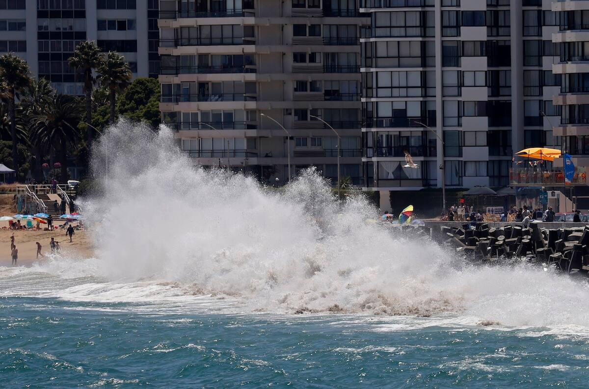 Confirman marejadas que se extenderán hasta el domingo: estos son los sectores que afectará