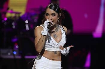 El chascarro que vivió María Becerra en el Festival de Viña 2024