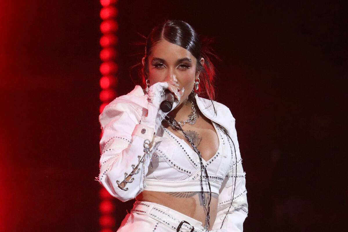 realizó una destacada y emotiva presentación en el Festival de Viña 2024. Foto: ATON.