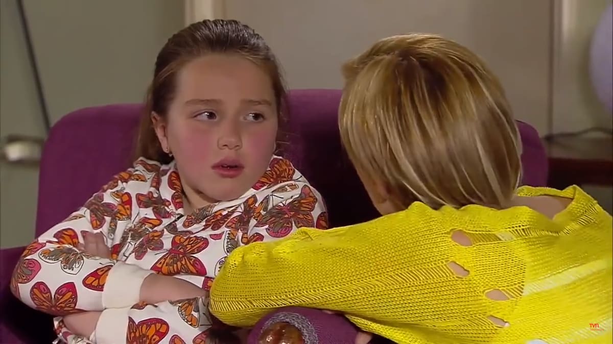 interpretó a Jacinta con tan solo 8 años en "No abras la puerta".