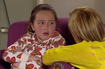 Así de grande está María de los Ángeles López, la niña que interpretó a Jacinta en “No abras la puerta”