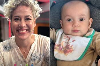 VIDEO: María Jimena Pereyra celebró los 7 meses de Teodoro, su hijo con Tania García