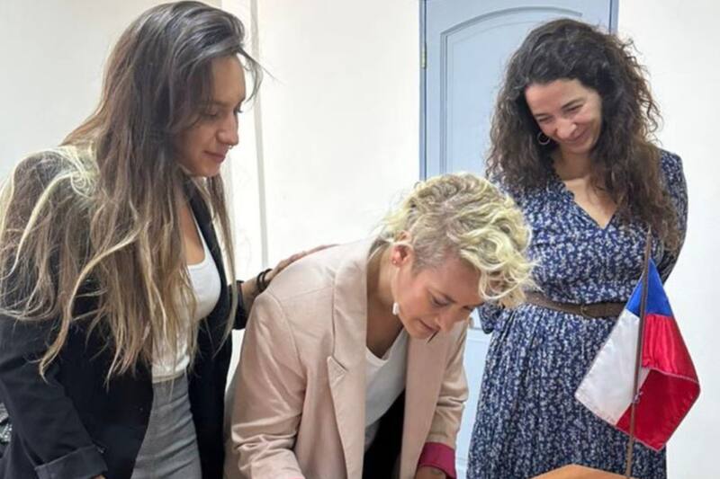 Las declaraciones de María Jimena Pereyra tras casarse por el Civil. Créditos: @jimepereyra