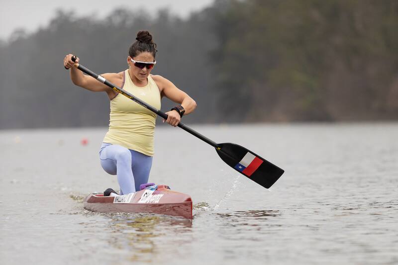 El día de su regreso a los entrenamientos en Curauma, una semana después de ser madre por primera vez.