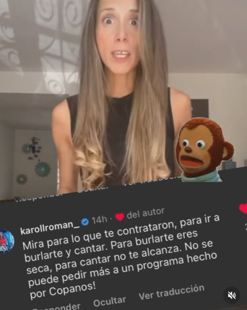 El comentario de Karoll Román sobre la actuación de María José Quiroz