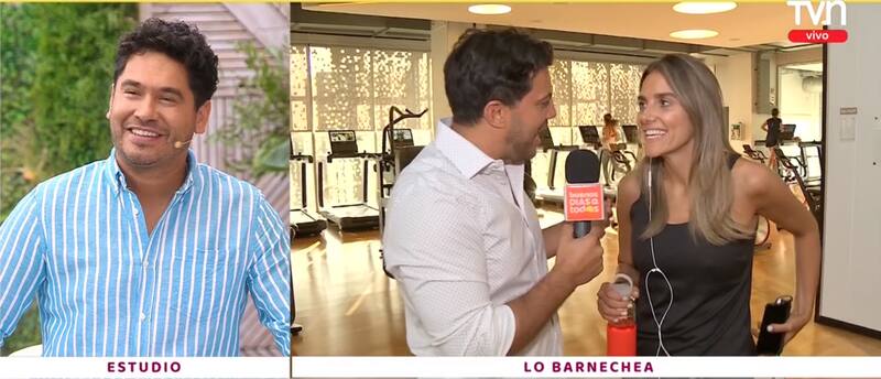 María Luisa Godoy en vivo y en directo para el "Buenos días a todos" / Tvn