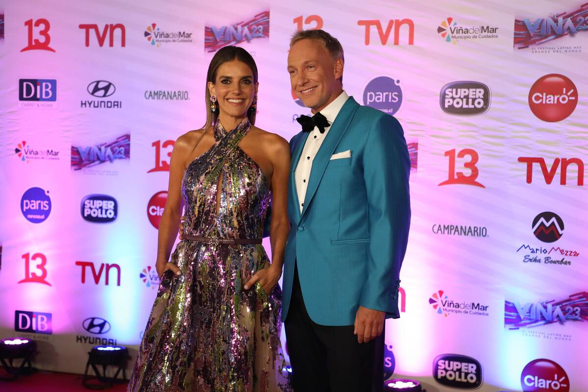María Luisa Godoy y Martín Cárcamo en la Gala de Viña 2023