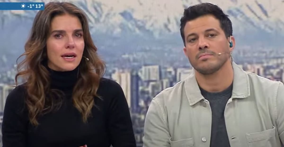 María Luisa Godoy y Simón Oliveros abrieron el matinal con la lamentable noticia. Créditos: Pantallazo TVN