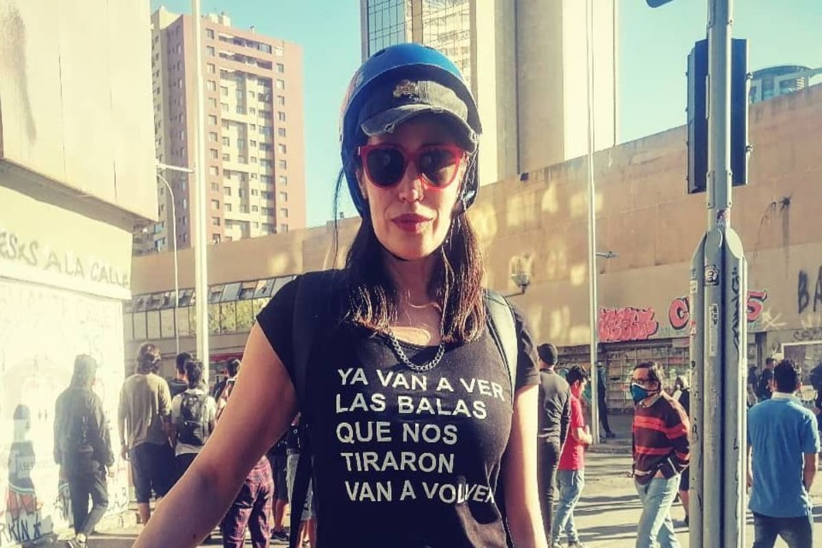 fue agredida por carabineros durante el Estallido Social