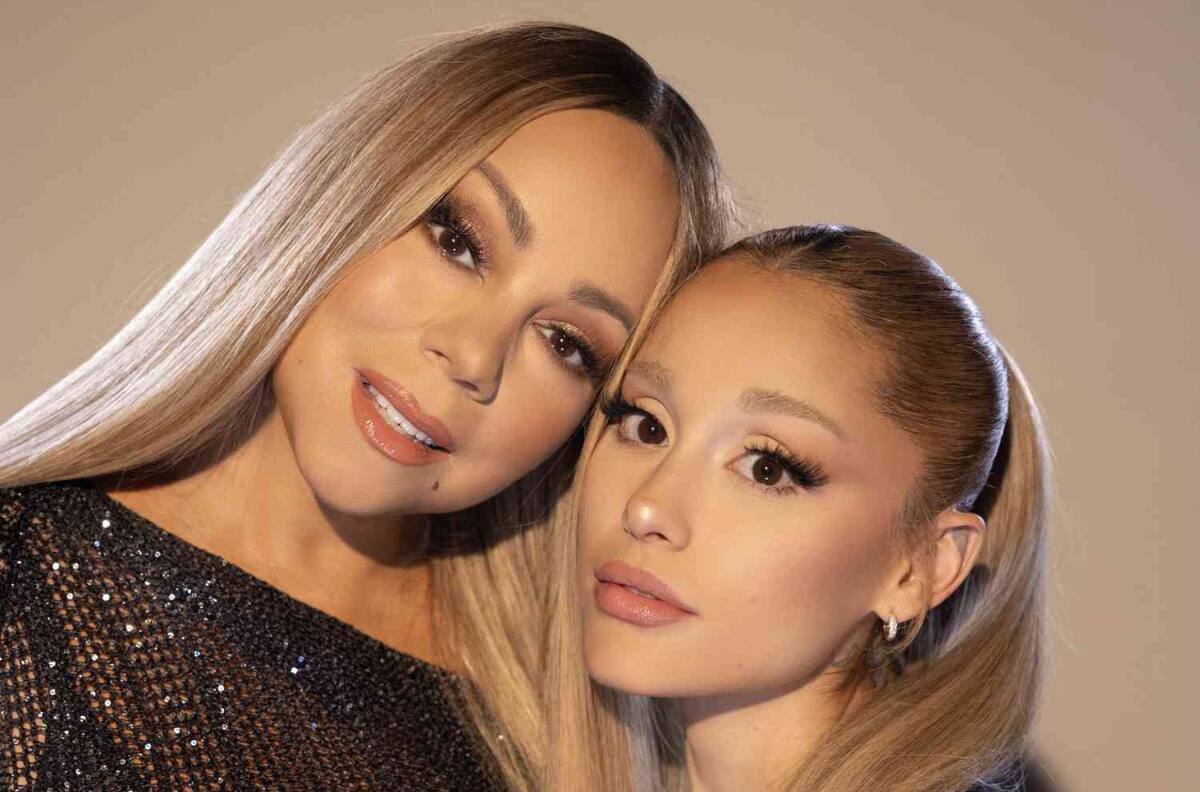 Ariana Grande y Mariah Carey unen sus hermosas voces en remix de “yes, and?”