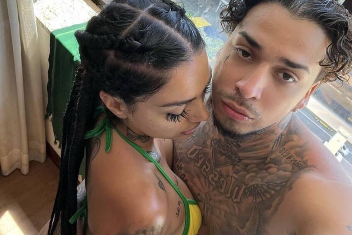 La pareja de cantanter urbanos se dedico bellas dedicatorias por el dia de los enamorados