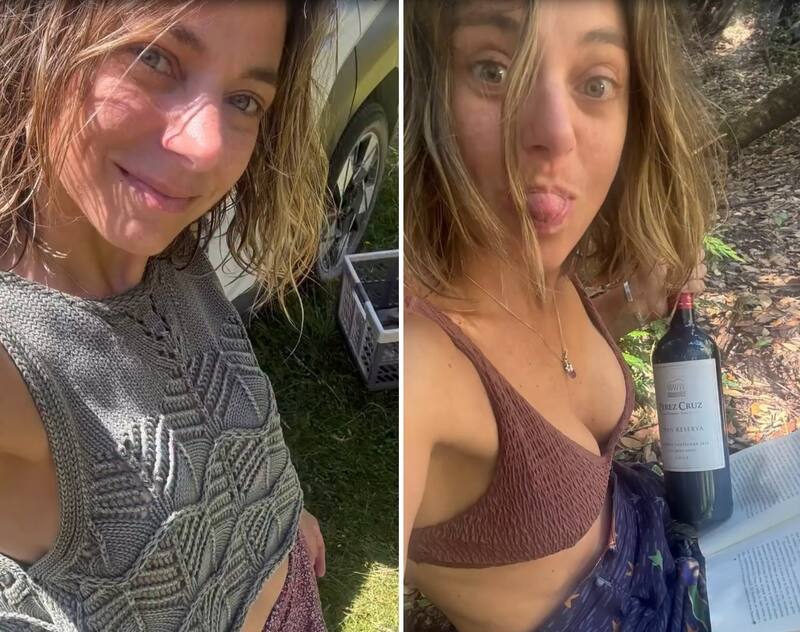 La actriz compartió registros de su viaje al sur. Créditos: Instagram