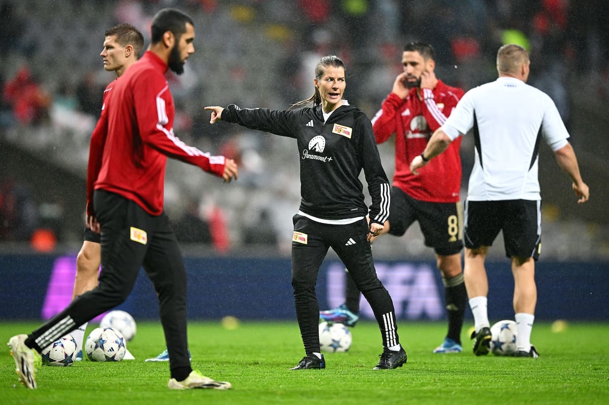 Hará historia como entrenadora del Unión Berlín en la Bundesliga