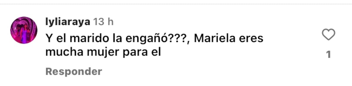 La bailarina se llena de apoyo.