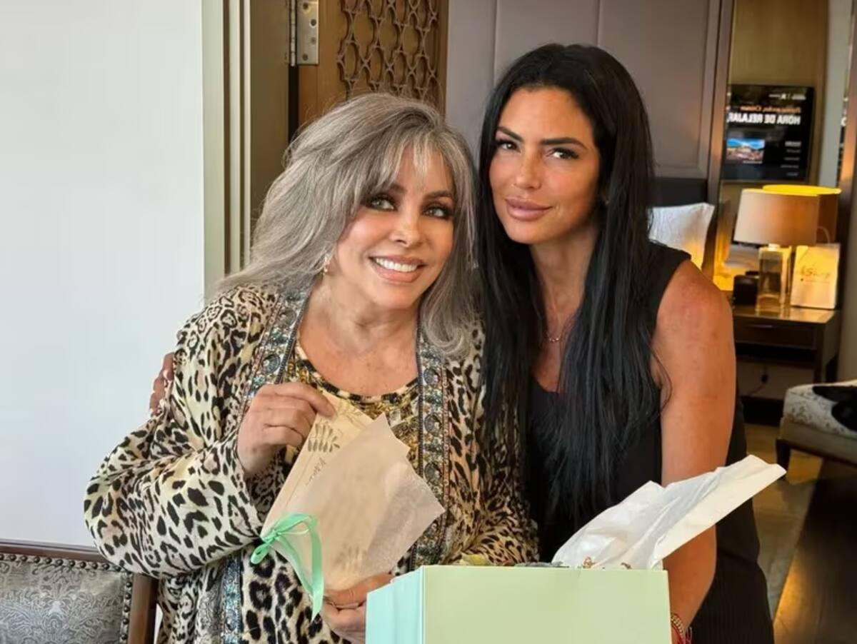 Mariela Sánchez y Verónica Castro, primera foto en redes de la suegra y su nuera.