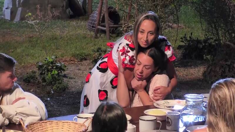 Mariela Sotomayor se disculpó con Cindy Nahuelcoy. Créditos: Canal 13