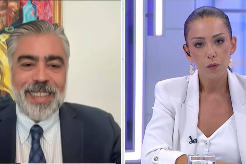 La periodista y el abogado tuvieron un fuerte cruce en el programa.