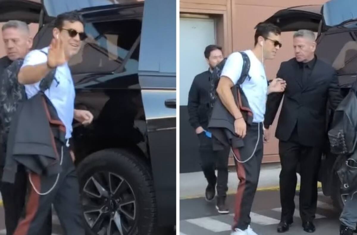 Así fue la llegada de Mario Casas a Chile: ¿A qué vino el actor español?
