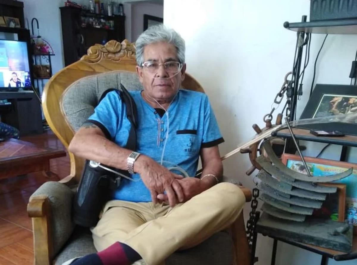 Mario Gómez era el mayor de los 33 mineros atrapados en San José.