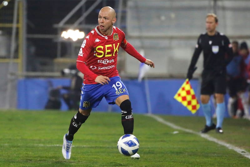 Canterano de Unión y que en 2023 salió del club para jugar en Deportes Antofagasta, donde terminó contrato. Foto: Agencia Aton