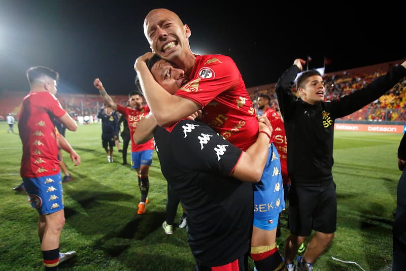 Quedó libre y con el pase en su poder para poder volver a Unión Española. Foto: Agencia Aton