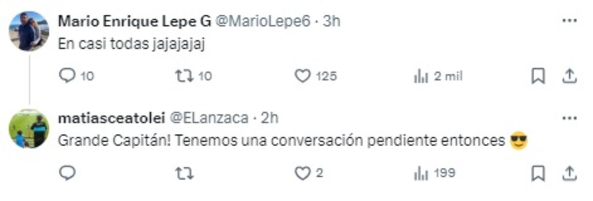 respondió y generó revuelo en X.