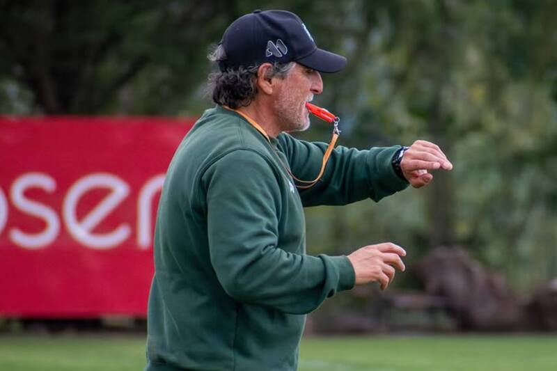 habló ante la prensa antes del partido con Santiago Wanderers. (Foto: Aton)