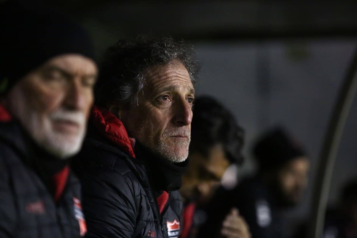 Mario Salas en su paso por Ñublense.