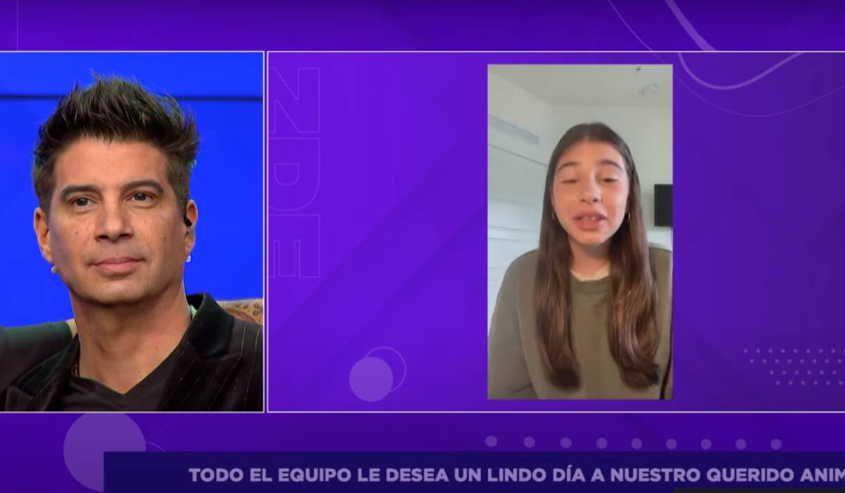 La emoción de Mario Velasco al recibir saludo de cumpleaños de su hija Julieta en "Zona de Estrellas"