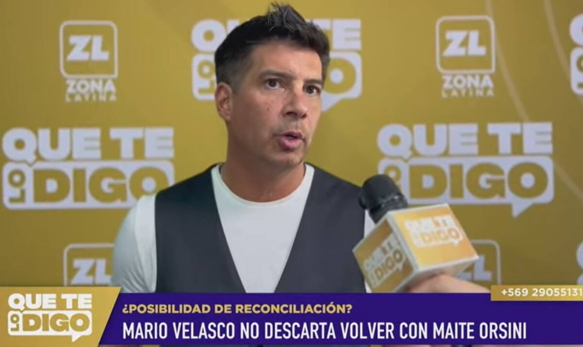 El animador recordó su romance con Maite Orsini. Créditos: Pantallazo Zona Latina