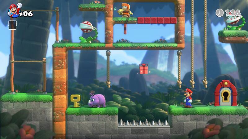 “Mario VS Donkey Kong” estará disponible desde el próximo 16 de febrero.